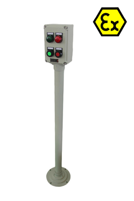 Ex D E chống nổ chống cháy bảng điều khiển trạm IP66 treo dọc nhôm 2mm