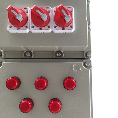 Exd e Trạm điều khiển chống nổ ATEX IP66 Hạt nhôm cấp thủy sản Được xây dựng tùy chỉnh cho khu vực nguy hiểm 225A