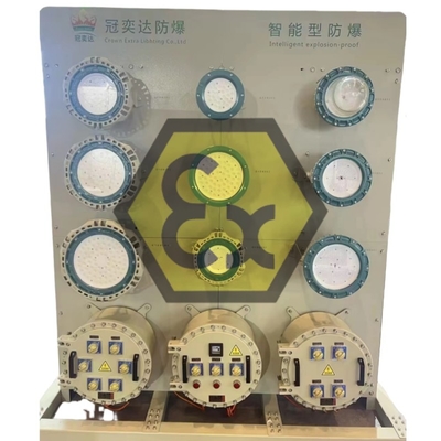 ATEX Đèn chống nổ Phân phối năng lượng ánh sáng IP66 chống ăn mòn cho khu vực biển / ngoài khơi nguy hiểm 1