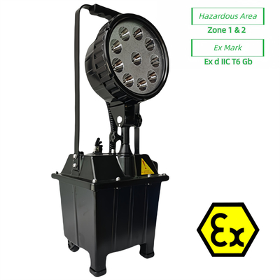 Thiết bị chống nổ được ATEX phê duyệt IP65 10X3W có thể tùy chỉnh
