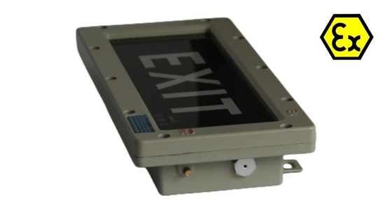 Biểu hiệu ra ngoài LED chống nổ được phê duyệt bởi ATEX IP66 Khu vực nguy hiểm Khu vực 2 và Khu vực 1
