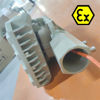 Ex d ATEX đèn LED chống nổ Quad Light 4000K Dimmable 90-295V cho EPC Industrial Lighting với bảo vệ IP66 OEM có sẵn 50-250watt