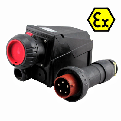 Phòng chống ăn mòn IP66 WF2 ổ cắm chống nổ 380V 220V Tùy chỉnh