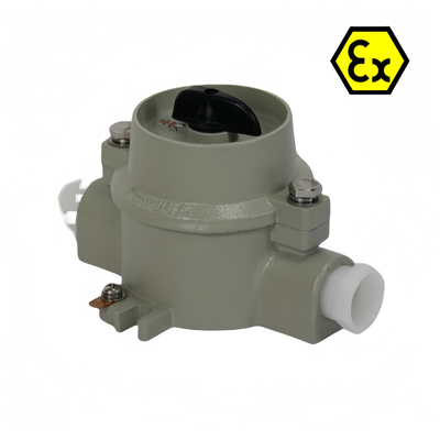 ATEX IP66 chống cháy chống nổ Đổi đèn chống ăn mòn 380VAC 220VAC