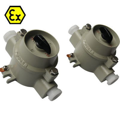 Dustproof 3 Flame Proof Selector được sản xuất từ nhôm lớp biển phù hợp với môi trường công nghiệp đòi hỏi