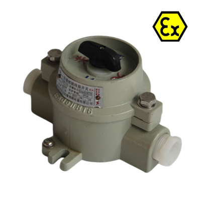 Cable Spec 9mm-13mm Explosion Proof Switch IP66 Đánh giá phù hợp cho các nhà máy hóa học