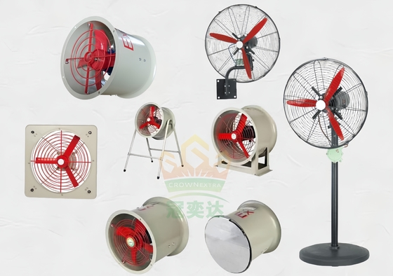 Đèn phun lửa chống nổ 4 inch Ventilator