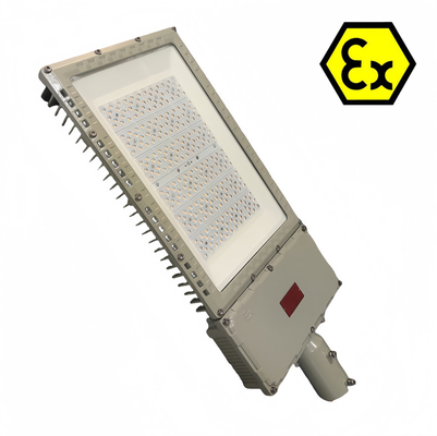 Đèn pha LED chống cháy nổ được chứng nhận RoHS, đèn đường IP66 chống thấm nước cho các khu vực nguy hiểm dầu khí hóa chất CRI Ra≥80