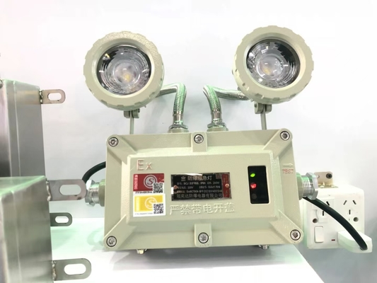 220VAC 24/36VDC đèn khẩn cấp chống nổ LED với thời gian hoạt động 50000h