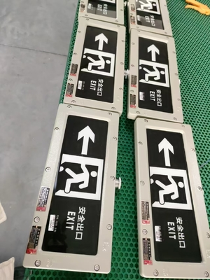 4500-6500K đèn thoát hiểm chống cháy khẩn cấp 2 * 3Watt 220VAC 24/36VDC Đặt trên tường / trần