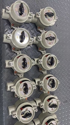 IP66 Chuyển hiệu chống nổ 220V/380V 10A Thích hợp cho môi trường nổ