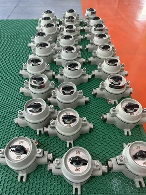 380VAC chống nổ Khởi động / tắt bật đèn ️ chống cháy cho các vị trí nguy hiểm