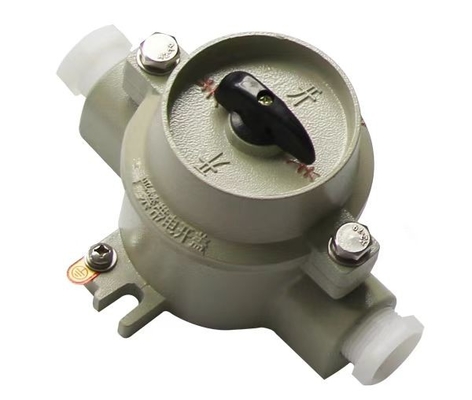 2 Pole Explosion Proof Toggle Switch 10A với bảo vệ IP65 cho khu vực nguy hiểm