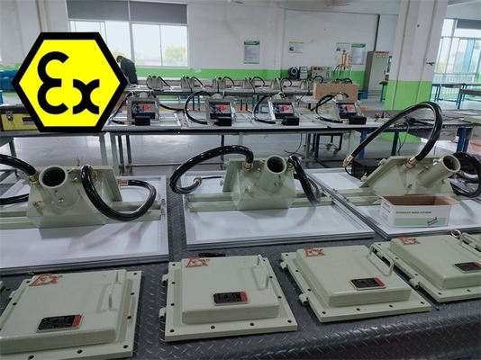 ATEX IECEx Chất chống nổ Mặt trời đèn LED Đèn đường Đèn chống cháy Aluminium lớp biển