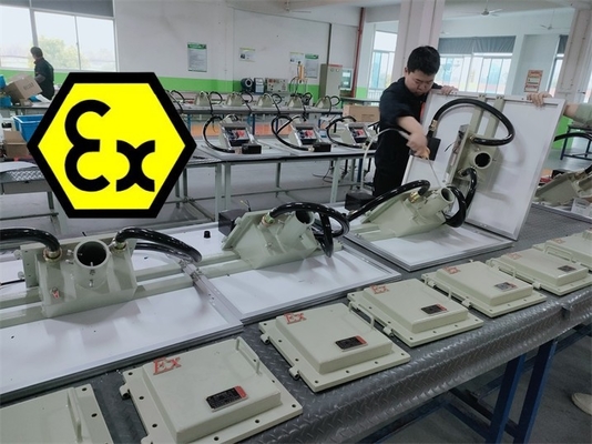 Kháng nổ ATEX Soalr Đèn đèn đường LED Đèn đèn 100 Watt