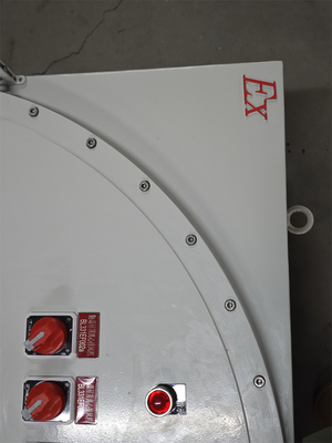 ATEX 380V Phòng chống cháy Bảng điều khiển Phòng phân phối điện công nghiệp Vật liệu nhôm chống ăn mòn IP66 cho khu vực nguy hiểm1 2 21 22 Điện lượng định số ≤ 250A