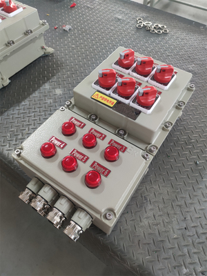 Trạm điều khiển chống nổ ATEX hiệu quả năng lượng ️ Hộp điều khiển điện chống cháy 220/380Vac G1/2", G3/4", G1, G1.1/4", G1.1/2", G2