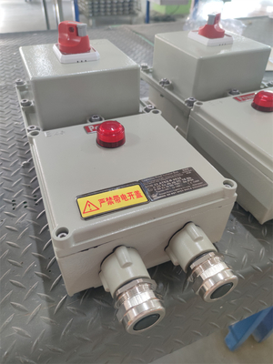 ATEX chống nổ Lsolator Box IP66 chống ăn mòn Aerospace Grade nhôm Để lắp tường Ex D E cho khí biển Môi trường hóa dầu