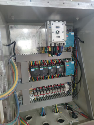 AC110/ 220/ 380/ 460v Hộp tủ chống cháy Hộp tủ chống cháy Hạt nhôm loại biển WF2 IP66 Đối với dầu khí biển Khu vực hóa học Khu vực1 Khu vực21