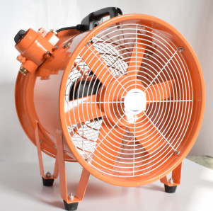 Ống tường Post cố định BAF Ventilator ống xả chống nổ cho môi trường T1 ~ T4 200-750mm