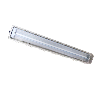 Khu vực 21 Đèn huỳnh quang chống nổ với toàn bộ nhựa GRP Ex Mark Ex Tb IIIC T80°C Db