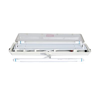 Đèn huỳnh quang chống cháy nổ tuổi thọ 50000 giờ, nhãn hiệu Ex, Ex Db Eb IIC T6 Gb, 2*18w/2*36w, dùng cho khu vực nguy hiểm