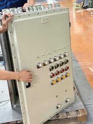 ATEX CNEX CXM Series Fireproof Lighting Distribution Box Ex D IIC IP66 Nhôm lý tưởng cho các khu vực nguy hiểm