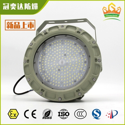Ánh sáng LED công nghiệp chống nổ ATEX IECEx Khu vực 1 & 2 được chứng nhận. Ánh sáng chống nước, chống nổ, tiết kiệm năng lượng cho các khu vực nguy hiểm trong giàn kho dầu, trang trại thùng dầu và kho công nghiệp.