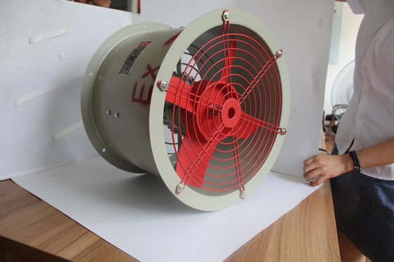 ATEX chứng nhận Ventilator trục chống nổ. Ventilation công nghiệp tiết kiệm năng lượng cho dầu, khí, khu vực hóa học.