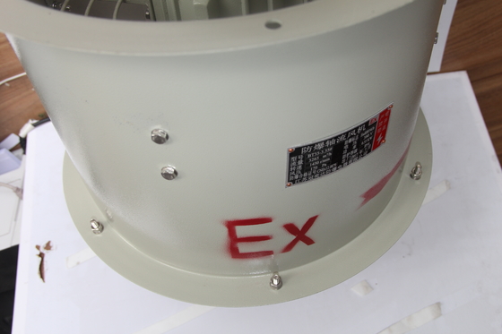 ATEX chứng nhận Ventilator trục chống nổ. Ventilation công nghiệp tiết kiệm năng lượng cho dầu, khí, khu vực hóa học.