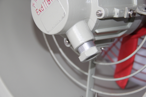 ATEX chứng nhận Ventilator trục chống nổ. Ventilation công nghiệp tiết kiệm năng lượng cho dầu, khí, khu vực hóa học.