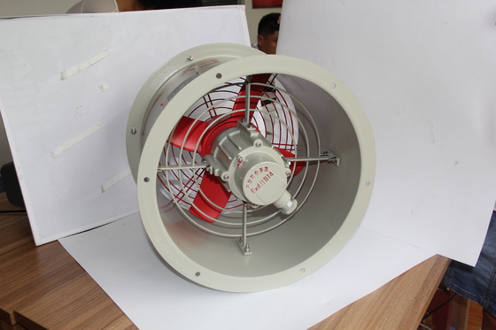 ATEX chứng nhận Ventilator trục chống nổ. Ventilation công nghiệp tiết kiệm năng lượng cho dầu, khí, khu vực hóa học.