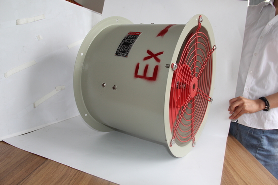 ATEX chứng nhận Ventilator trục chống nổ. Ventilation công nghiệp tiết kiệm năng lượng cho dầu, khí, khu vực hóa học.