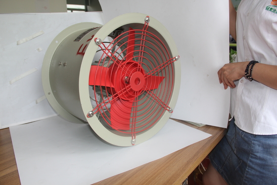 ATEX chứng nhận Ventilator trục chống nổ. Ventilation công nghiệp tiết kiệm năng lượng cho dầu, khí, khu vực hóa học.