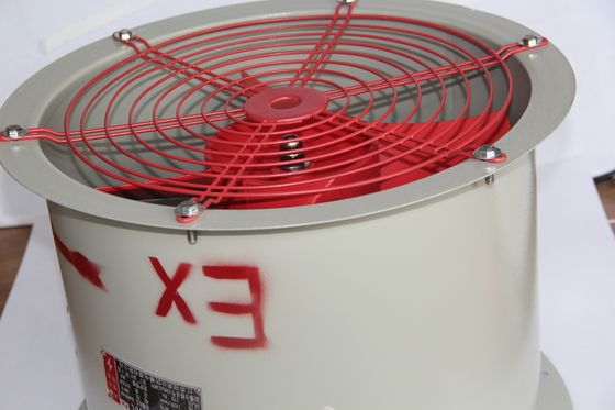 ATEX chứng nhận Ventilator trục chống nổ. Ventilation công nghiệp tiết kiệm năng lượng cho dầu, khí, khu vực hóa học.