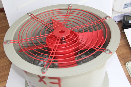 ATEX chứng nhận Ventilator trục chống nổ. Ventilation công nghiệp tiết kiệm năng lượng cho dầu, khí, khu vực hóa học.