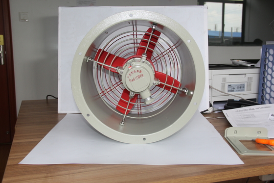 ATEX chứng nhận Ventilator trục chống nổ. Ventilation công nghiệp tiết kiệm năng lượng cho dầu, khí, khu vực hóa học.