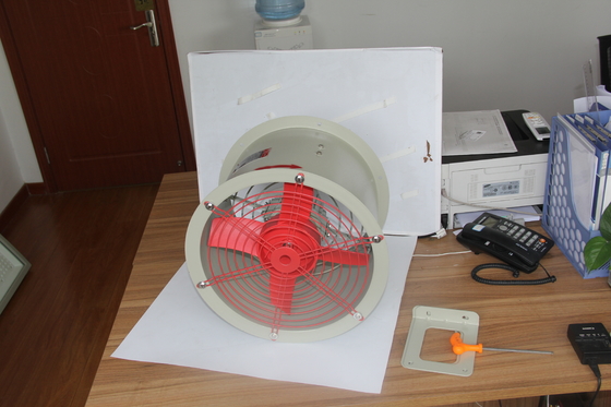 ATEX chứng nhận Ventilator trục chống nổ. Ventilation công nghiệp tiết kiệm năng lượng cho dầu, khí, khu vực hóa học.