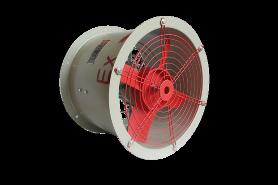 ATEX chứng nhận Ventilator trục chống nổ. Ventilation công nghiệp tiết kiệm năng lượng cho dầu, khí, khu vực hóa học.