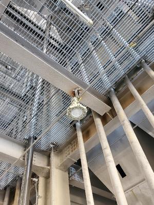 Phẳng chống nổ Led High Bay đèn 5000k ATEX chống nước 120W Ip66