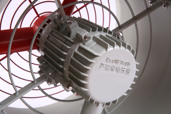 Quạt hướng trục ATEX BAF 250-750W IP54 được xếp hạng cho Kho hóa chất 4687 M3/phút Thông gió chống cháy nổ CFM 2273-18250m3/h Nhãn hiệu Ex Ex Db IIB