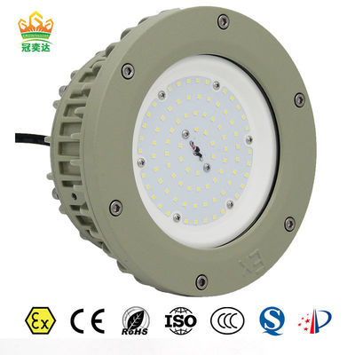 Ex IIC T6 IP66 chống cát chống tia UV chống nổ đèn cao LED cho kho chứa nguy hiểm
