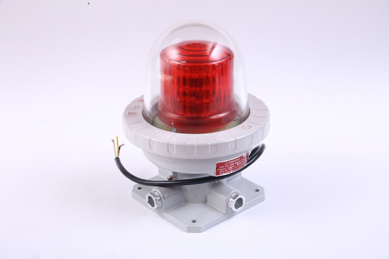Khu vực 21 Dữ liệu kỹ thuật 2 Đèn báo động chống nổ 5-40w với cấu trúc nhôm