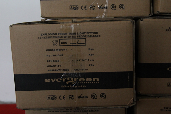 ATEX/IECEx/CNEX Chất cố định LED khu vực nguy hiểm được phê duyệt, được xếp hạng IP66, bảo hành 5 năm, công suất và kích thước có thể tùy chỉnh
