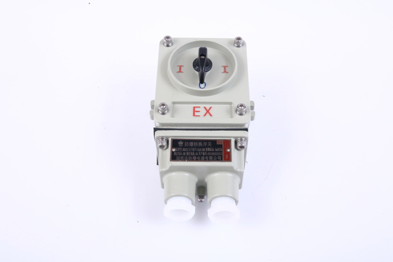 AC220V/380V AC 50/60HZ Năng suất định lượng Chuyển hiệu chống nổ với chứng nhận IEC và dòng điện định lượng 10A