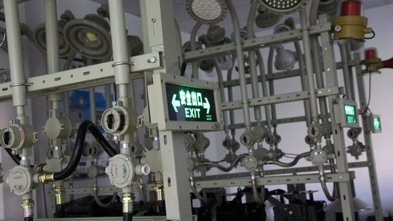 Đèn thoát hiểm khẩn cấp LED chống cháy nổ ATEX IP66 gắn trần 3W, thời gian chiếu sáng 90 phút