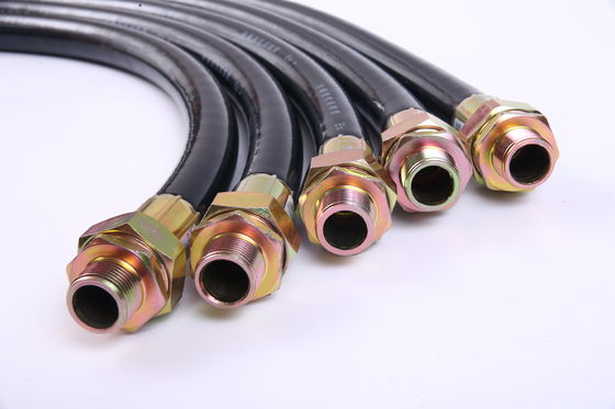 IP54 Chất dẫn linh hoạt chống nổ Giá nhà máy Goma dệt linh hoạt Bộ lắp ống điện