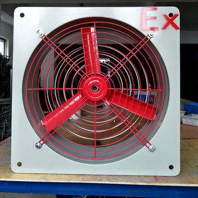 ATEX Certificate IP54 Explosion Proof Exhaust Fan Diameter 200-500mm For Zone 1.2 And IIA IIB
