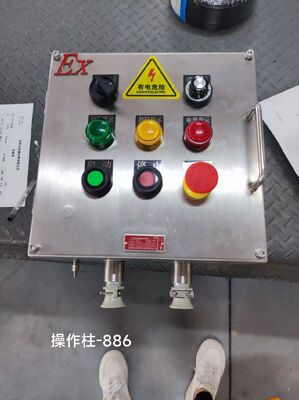 Hộp nối chống cháy nổ bằng thép không gỉ có thể tùy chỉnh lỗ M/G/NPT Exd II C T6 Gb Ex-Mark