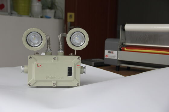 ATEX LED Explosion Proof Light Emergency Exit Lighting Explosion Proof Light Double Head 2x3w/2*5w for Hazardous Places 1 year Warranty